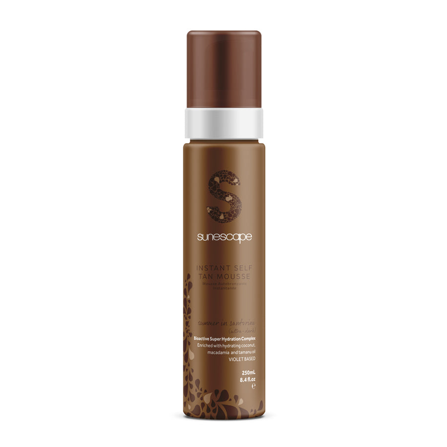 Instant Self-Tan Mousse 250mL - Summer in Santorini - Sunescape Tan